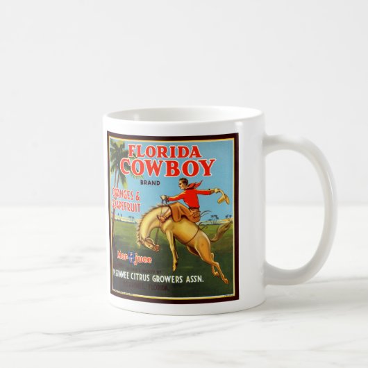 Florida-Cowboy Kaffeetasse (Rechts)