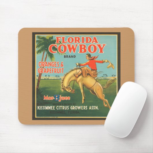 Florida Cowboy Mousepad (Mit Mouse)