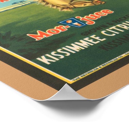 Florida Cowboy Poster (Ecke)