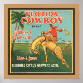 Florida Cowboy Poster (Vorne)