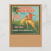 Florida Cowboy Postkarte (Vorderseite)
