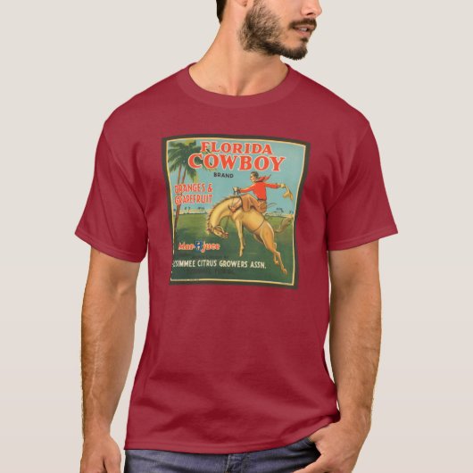 Florida-Cowboy T-Shirt (Vorderseite)