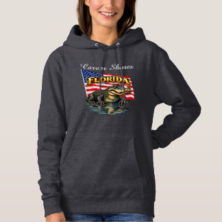 Florida Damen Pullover Dark Hoodie