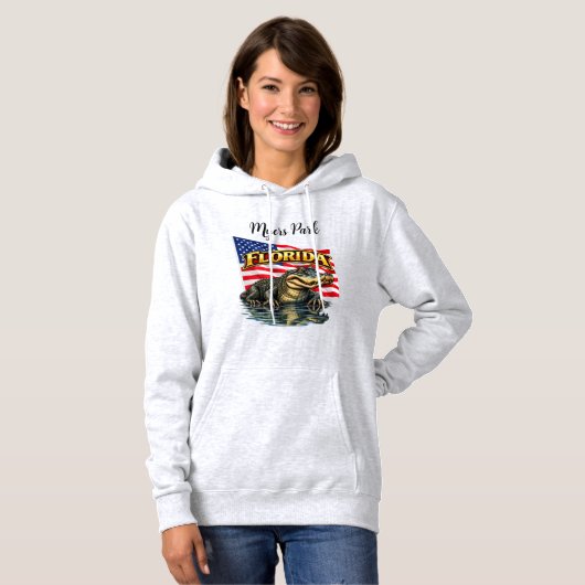 Florida Damen Pullover Hoodie (Vorne ganz)