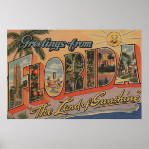Florida - Das Land der Sonne Poster