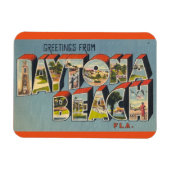 Florida, Daytona Beach Magnet (Horizontal)