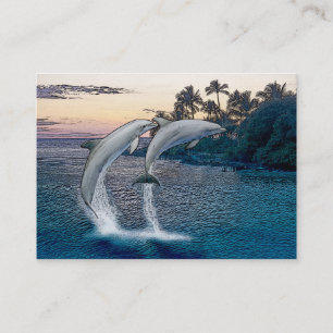 Florida-Delphin-Visitenkarte Visitenkarte