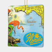Florida, der Sonnenschein-Staat Keramikornament (Links)