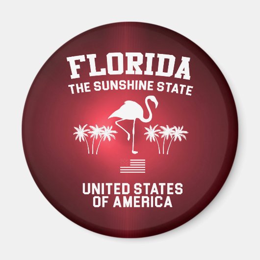 Florida Der Sonnenschein-Staat Magnet (Vorne)