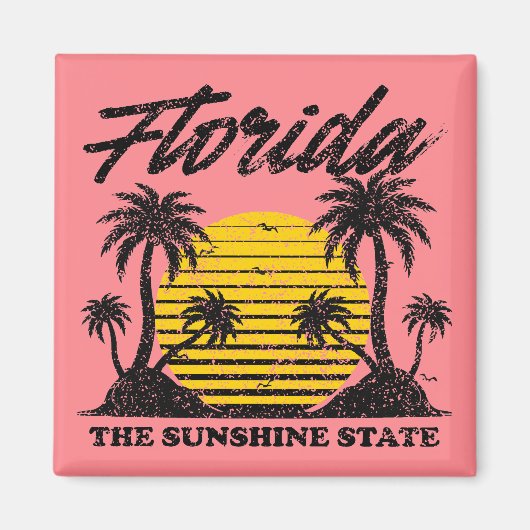 Florida Der Sonnenschein-Staat Magnet (Vorne)