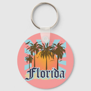 Florida der Sonnenschein-Staat USA Schlüsselanhänger