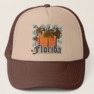 Florida der Sonnenschein-Staat USA Truckerkappe