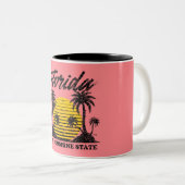 Florida Der Sonnenschein-Staat Zweifarbige Tasse (VorderseiteRechts)