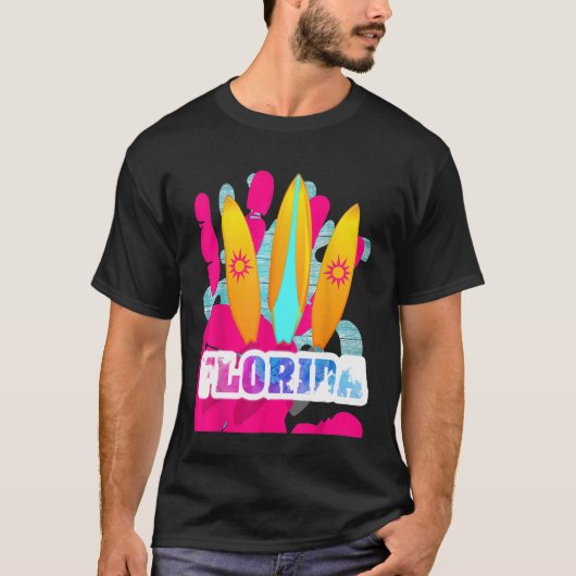 FLORIDA Der sonnige Staat T-Shirt (Vorderseite)