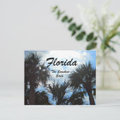 Florida, der Sunshine-Staat Postkarte (Stehend Vorderseite)