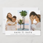 Florida Destination Beach Wedding Foto Save The Date (Vorderseite)