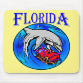 Florida Dolphin & Herz #USAPatriotGraphics © Mousepad (Vorne)
