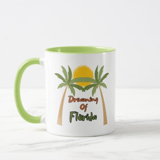 Florida Dreaming Coffee Tasse (Links)
