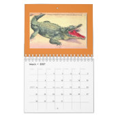 FLORIDA, ein Vintages Jahr Kalender (Mär 2027)