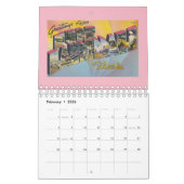 FLORIDA, ein Vintages Jahr Kalender (Feb 2026)