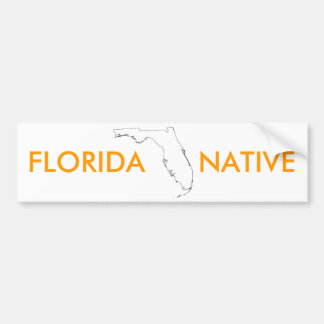 FLORIDA-   EINGEBORENER AUTOAUFKLEBER