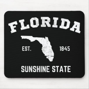 Florida Est 1845 Sunshine Staat Mousepad