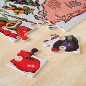 Florida, Everglade Staat Karte Puzzle (Seite)