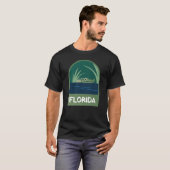 Florida Everglades Alligator Abzeichen T-Shirt (Vorne ganz)