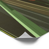 Florida Everglades Cartoon Travel Poster (Ecke)