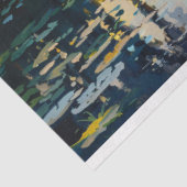 Florida Everglades Great Egret Painting Decoupage Seidenpapier (Ausschnitt)