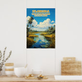 Florida Everglades Nationalpark V02 Poster (Küche)