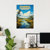Florida Everglades Nationalpark V02 Poster (Heimbüro)