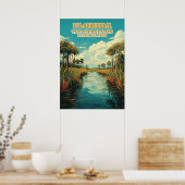 Florida Everglades Nationalpark V03 Poster (Küche)