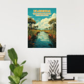 Florida Everglades Nationalpark V03 Poster (Heimbüro)