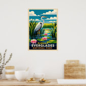 Florida Everglades Nationalpark V04 Poster (Küche)
