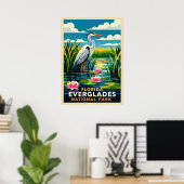Florida Everglades Nationalpark V04 Poster (Heimbüro)