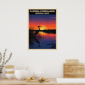 Florida Everglades Nationalpark V05 Poster (Küche)