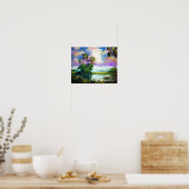 Florida Everglades Wind Painting Poster (Küche)