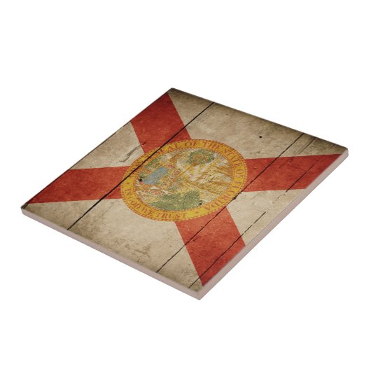 Florida-Fahne Fliese (Seite)