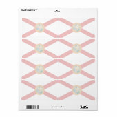 Florida Faint Flag Shipping Label (Vorne)