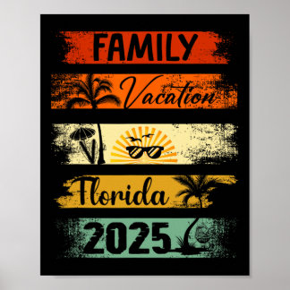 Florida Familienreise Familienurlaub Flori Poster