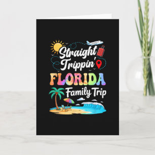 Florida-Familienurlaub 2025 Straight Trippin Reise Karte
