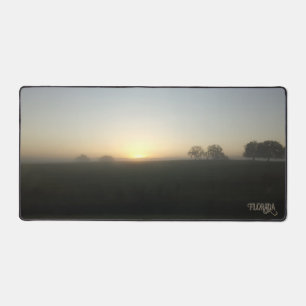 Florida Farm Morgen Sonnenaufgang Natürliche Fotog Schreibtischunterlage