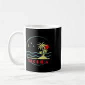 Florida Fl Citrus Staat Summer Miami Vibes Beach V Kaffeetasse (Links)