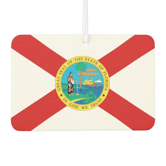FLORIDA-Flag - Autolufterfrischer (Vorderseite)