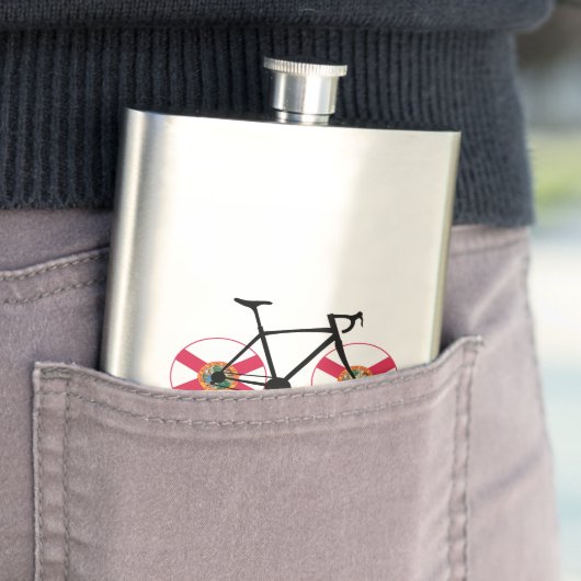 Florida Flag Cycling Flachmann (Beispiel)