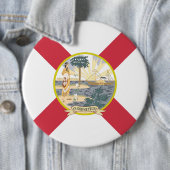 Florida Flag: Der Sonnenschein-Staat von Floridian Button (Beispiel)