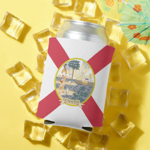 Florida Flag: Der Sonnenschein-Staat von Floridian Dosenkühler