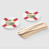 Florida Flag: Der Sonnenschein-Staat von Floridian Fächer (Non-assembled)