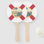 Florida Flag: Der Sonnenschein-Staat von Floridian Fächer (Vorne und Hinten)